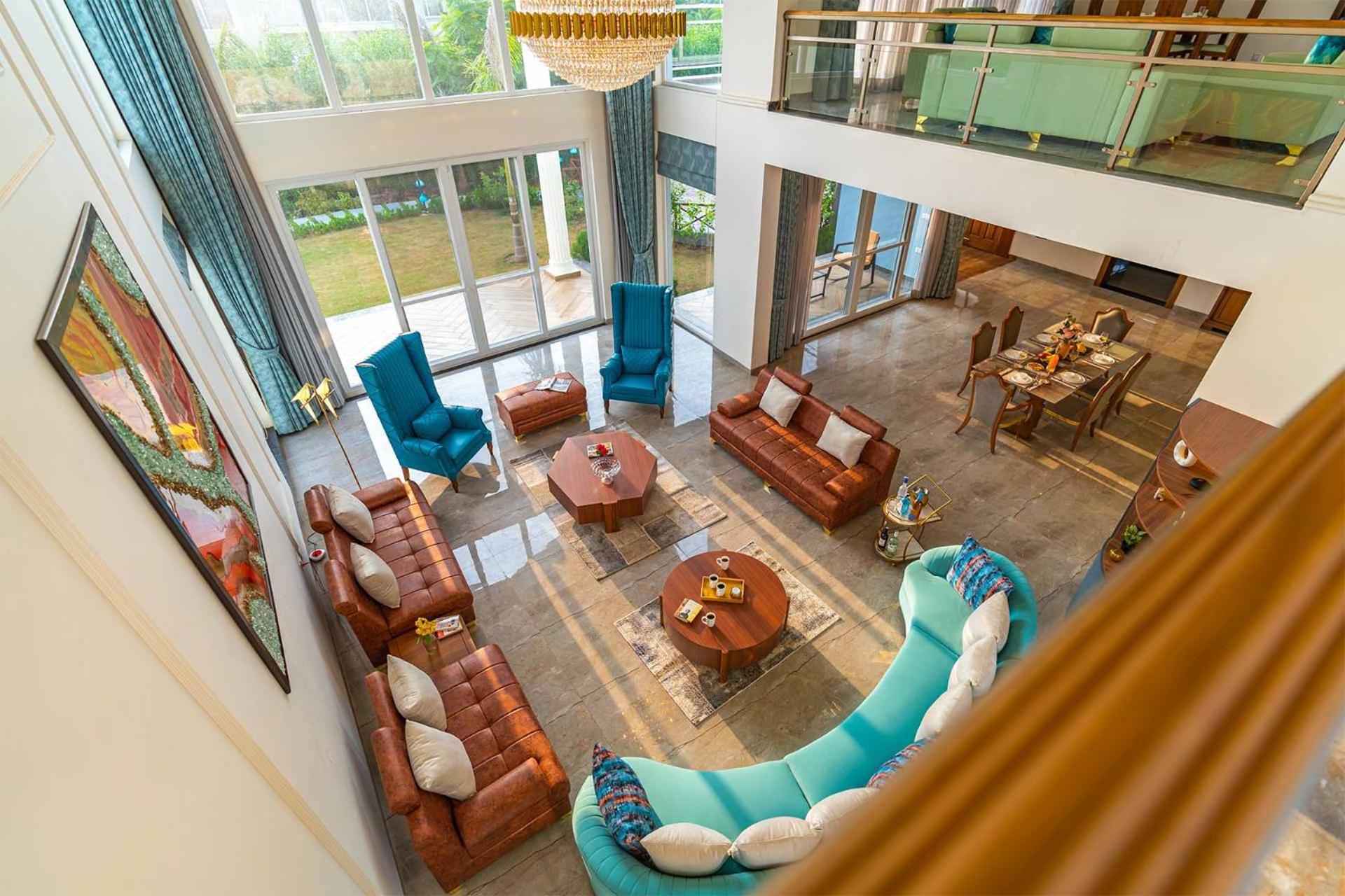 Stayvista At Serenity Farms With Pool, Lawn, Bonfire & Bbq Sohna Esterno foto